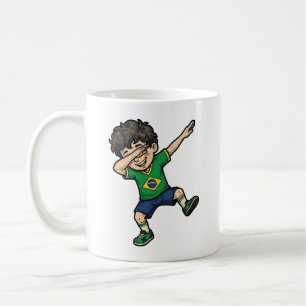 Mug Chemise vectorielle vintage de garçon de dab de fo