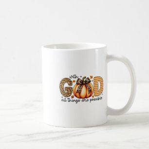 Mug Chemises Citrouilles Automne Pour Les Femmes Jésus