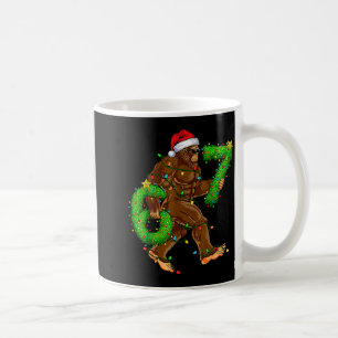 Mug Chemises de Noël drôles Six Sept 6 7 Meme Bigfoot 
