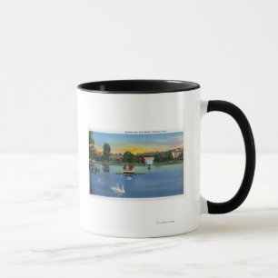 Mug Chênes fontaine de Deering et vue de Chambre de