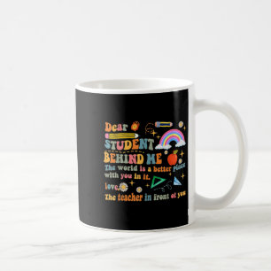 Mug Cher Étudiant Derrière Moi Motivationnel Enseignan