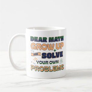 Mug Cher Math Augmente Et Résoudre Vos Propres Problèm