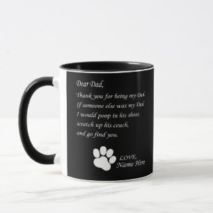 Mug Cher Père, Merci D'Être Mon Père
