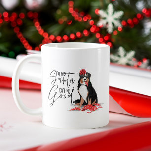 Mug Cher Père Noël Définir une bonne aquarelle de chie