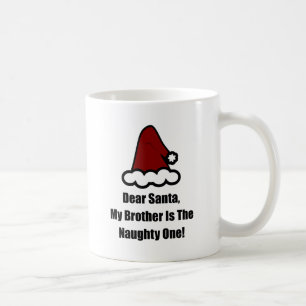 Mug Cher Père Noël, Mon Frère Est Le Méchant