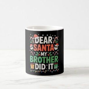 Mug Cher Père Noël, Mon Frère L'A Fait Noël Fantastiqu