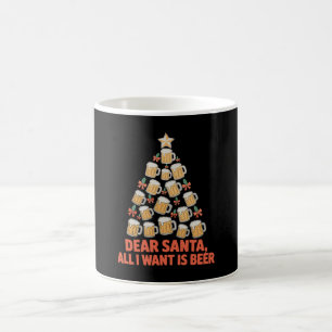 Mug Cher Père Noël Tout Ce Que Je Veux C'est Bière Arb