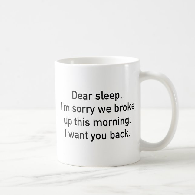 Mug Cher sommeil (Droite)