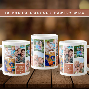 Mug Chercher chaque instant Terracotta 10 photo Collag