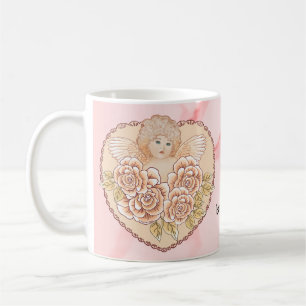 Mug Cherub Angel Heart