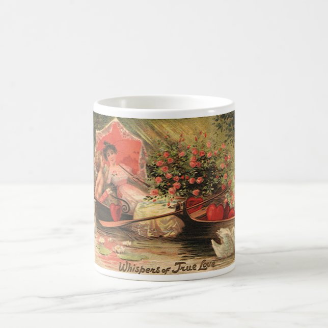 Mug Cherub avec coeur pour la Saint Valentin victorien (Centre)