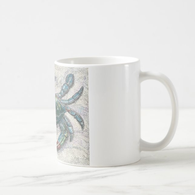Mug Chesapeake Bay Crabe Bleu Musique (Droite)