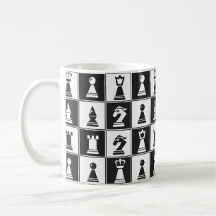 Mug Chess Pièces Design Musique