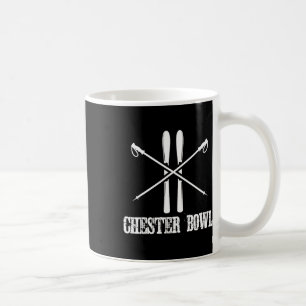 Mug Chester Bowl Skier Skier Poles Ski Poles Rustic No
