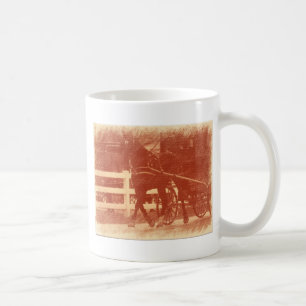 Mug Cheval Amish et Sepia Buggy