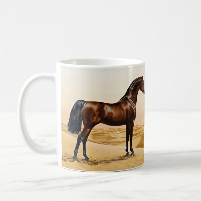Mug Cheval Arabe - William Barraud (Gauche)