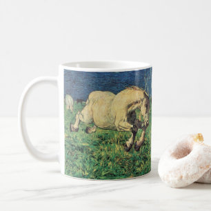 Mug Cheval au galop par Giovanni Segantini, Art ancien