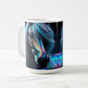 Mug Cheval Avec Caractéristiques Iridescendantes