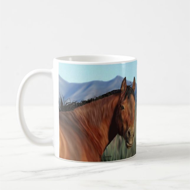 Mug Cheval bai (Gauche)