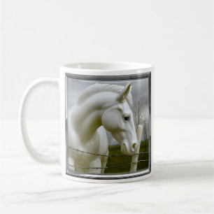 Mug Cheval blanc gracieux