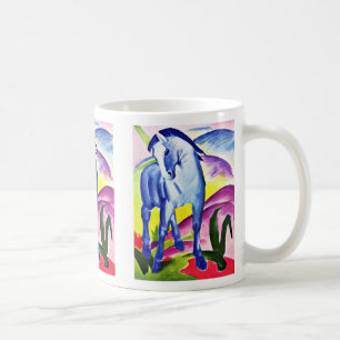 Mug Cheval bleu I par Marc Franz