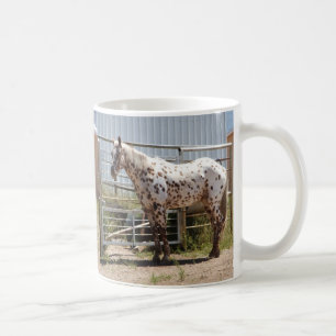 Mug Cheval d'Appaloosa repéré par brun