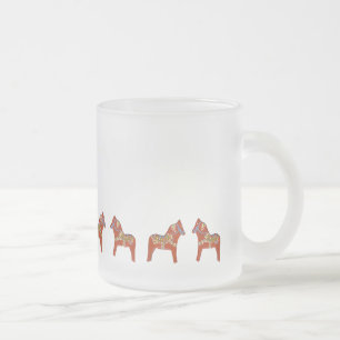 Mug Cheval de Dala de janvier givré