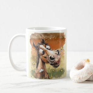 Mug Cheval de dessin animé