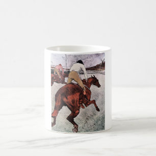 Mug Cheval de Jockey et de Course, Lautrec
