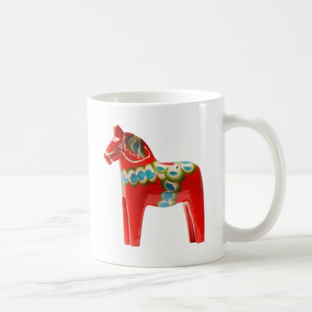 Mug Cheval de la Suède Dala (Droite)