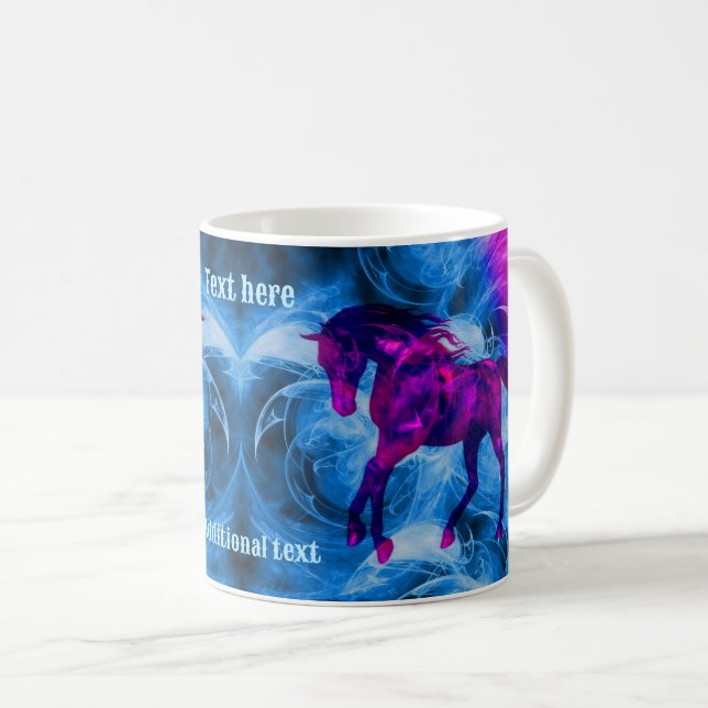 Mug Cheval d'Imaginaire fractionné (Devant droit)