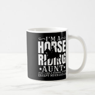 Mug Cheval Équitation Tante Normal Mais Tante Glacière