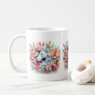 Mug Cheval et forêt, Cadeau équestre, Équitation