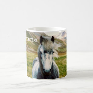 Mug Cheval gris sauvage