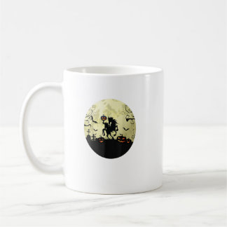Mug Cheval Halloween Horseman Sans Tête Citrouille Et 