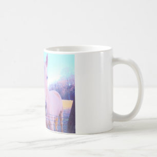 Mug Cheval jaune et Coeur rouge