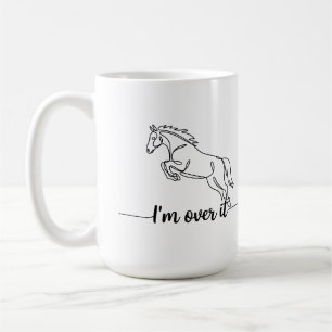 Mug Cheval Jump - I'm Over It