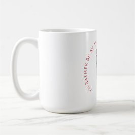 Mug Cheval noir avec Gant rouge et Derby Day