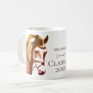 Mug Cheval personnalisé, Snaffle Bit Graduation Brown
