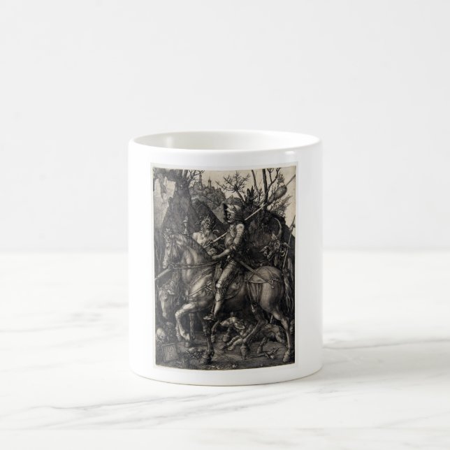 Mug Chevalier d'Albrecht Dürer, mort et le diable (Centre)