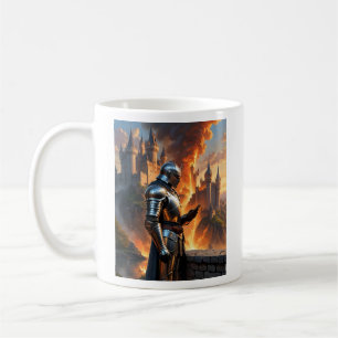 Mug Chevalier médiéval Funny Castle Imaginaire d'incen