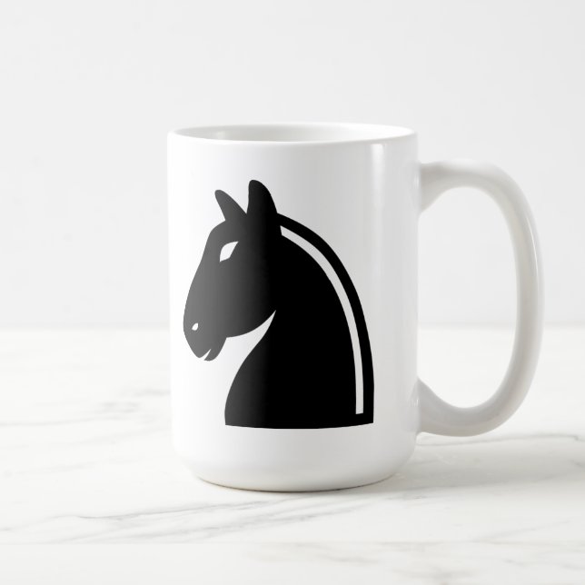 Mug Chevalier noir (Droite)