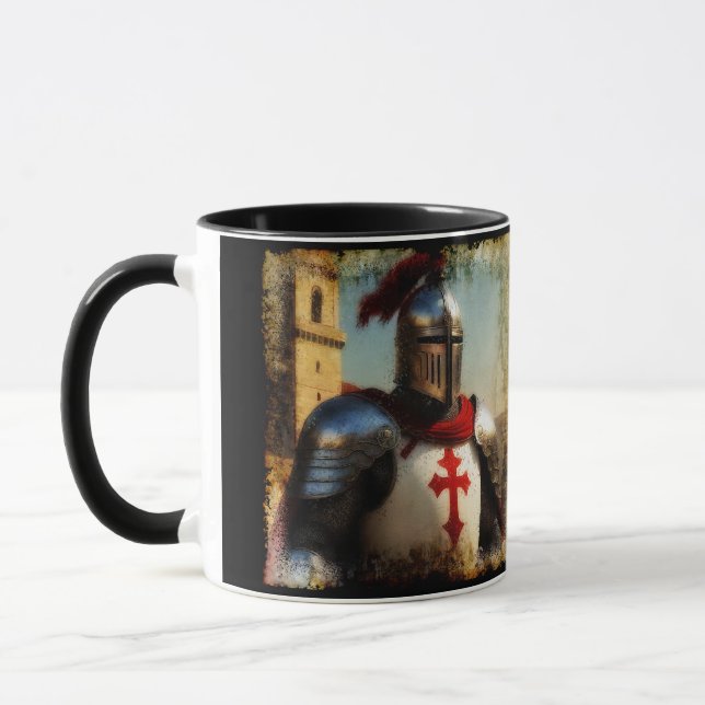 Mug Chevalier Templier Médiéval (Gauche)