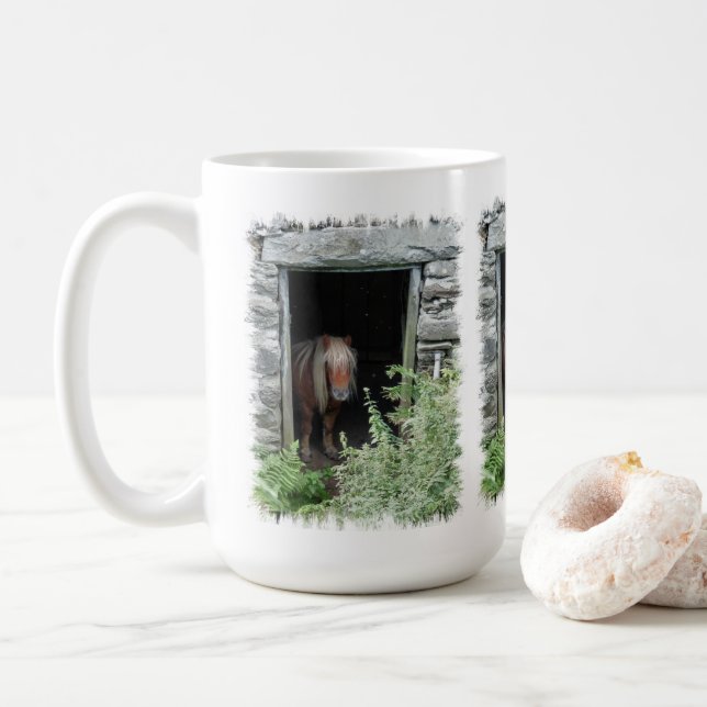 MUG CHEVAUX (Avec donut)
