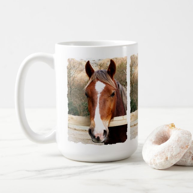 MUG CHEVAUX (Avec donut)