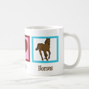 Mug Chevaux d'amour de paix