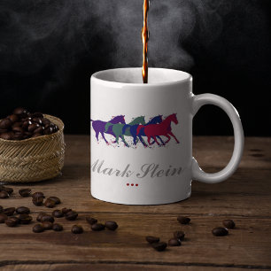 Mug chevaux de ferme personnalisés