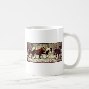 Mug Chevaux d'hiver