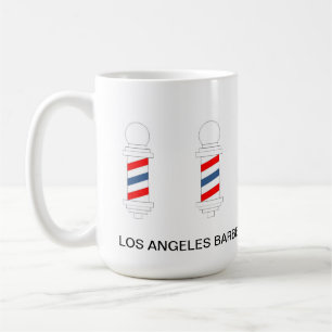Mug Cheveux de salon de coiffure coupés dénommant la