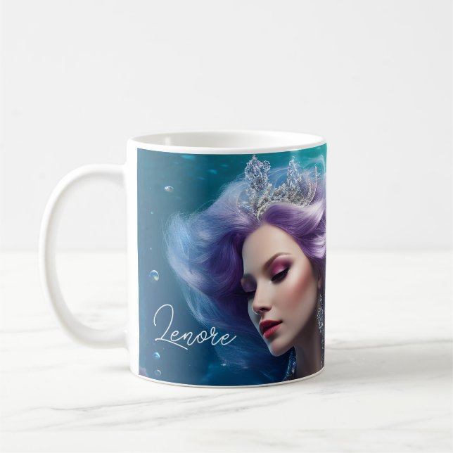 Mug Cheveux mauve de sirène (Gauche)